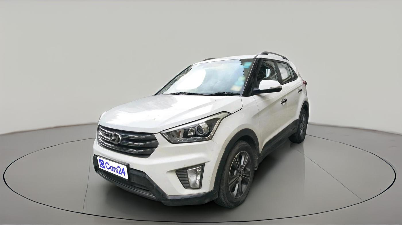 2016 Hyundai Creta SX PLUS AT 1.6 DIESEL, Diesel, Automatic, 50,616 km, exterior