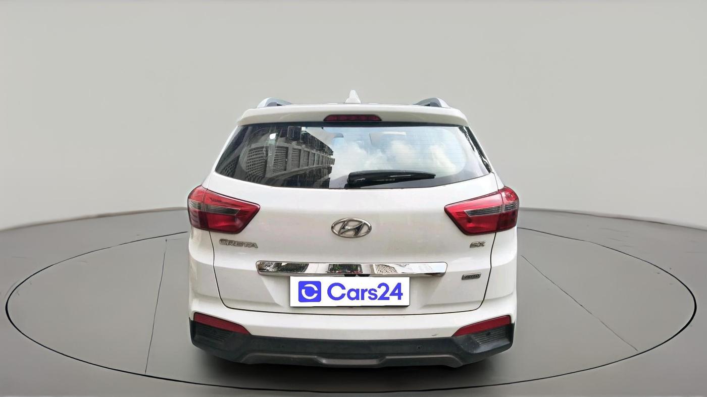 2016 Hyundai Creta SX PLUS AT 1.6 DIESEL, Diesel, Automatic, 50,616 km, exterior