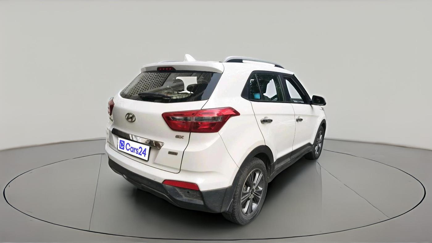 2016 Hyundai Creta SX PLUS AT 1.6 DIESEL, Diesel, Automatic, 50,616 km, exterior