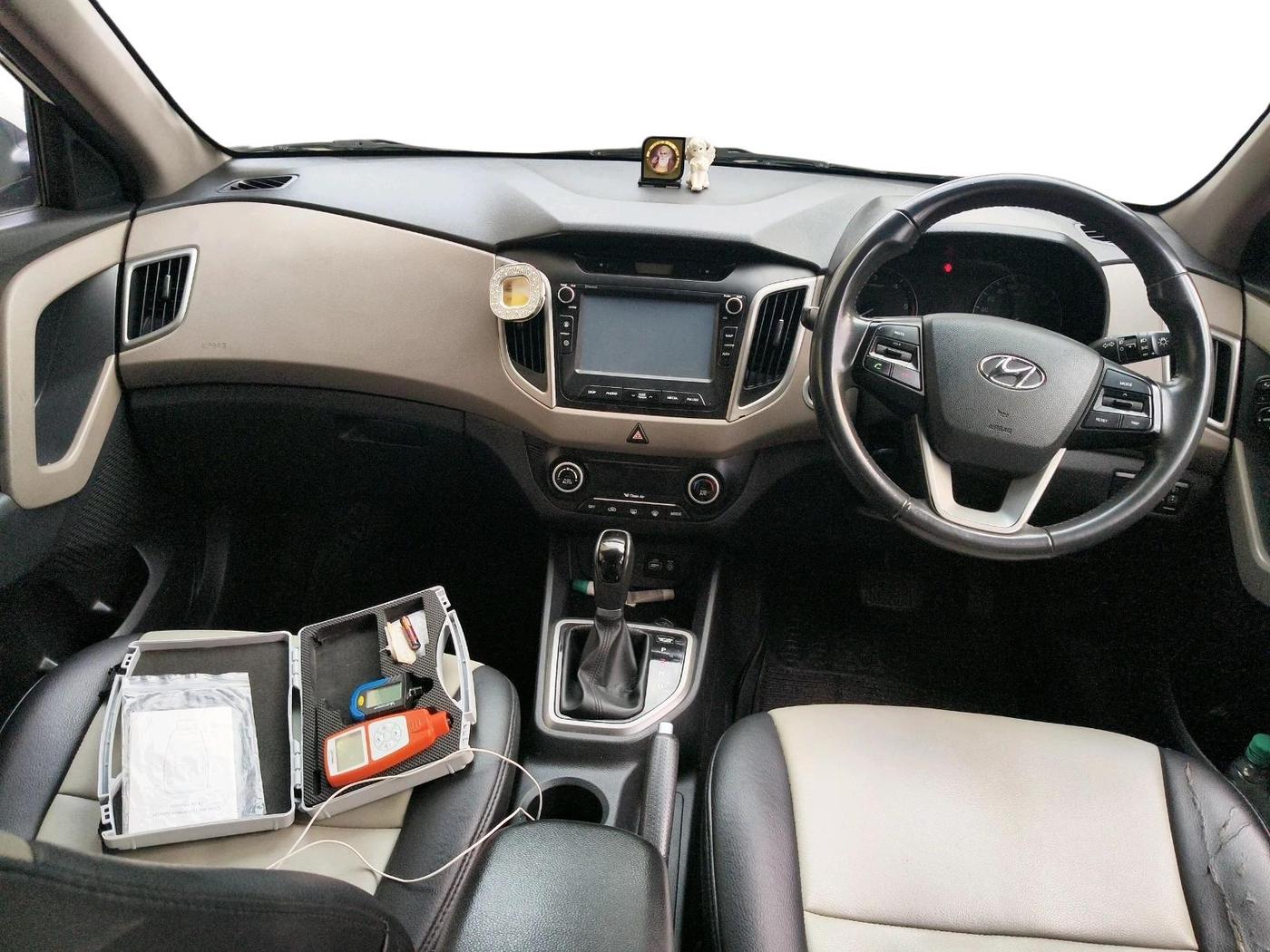 2016 Hyundai Creta SX PLUS AT 1.6 DIESEL, Diesel, Automatic, 50,616 km, interior