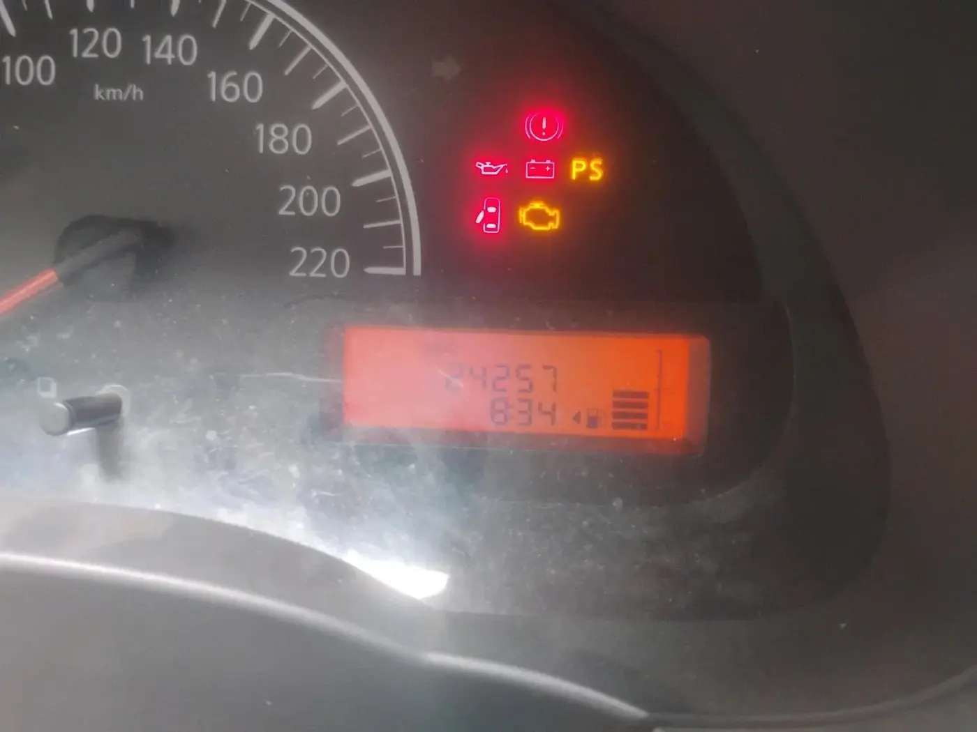2013 Renault Scala RXE PETROL, Petrol, Manual, 24,257 km, interior