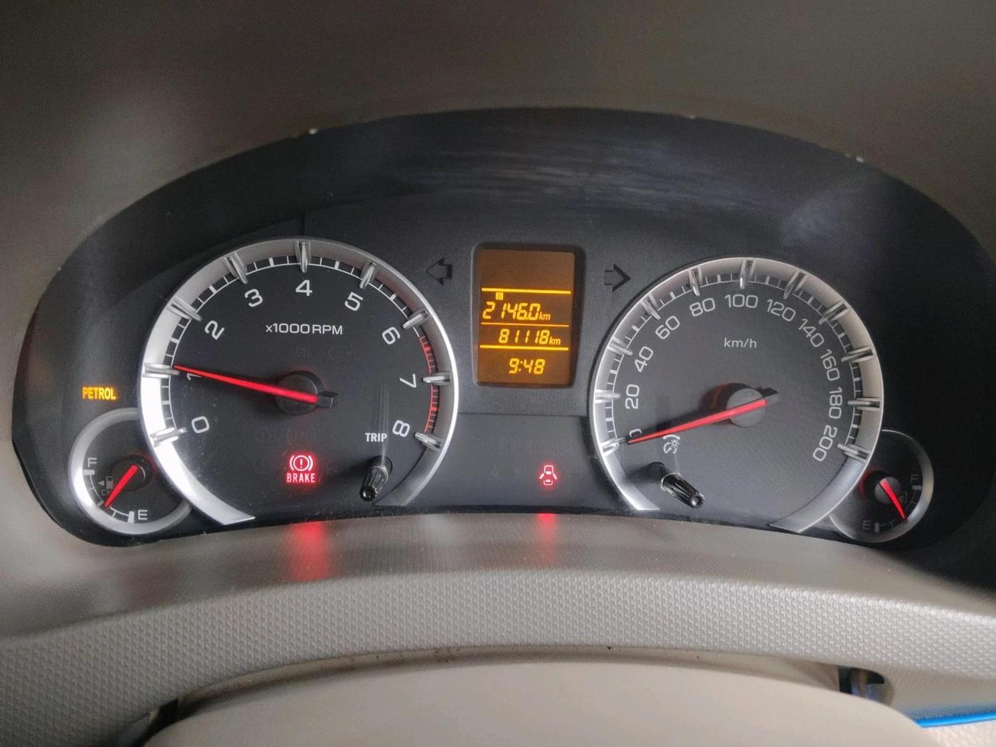 2014 Maruti Ertiga VXI CNG, CNG, Manual, 81,118 km, interior
