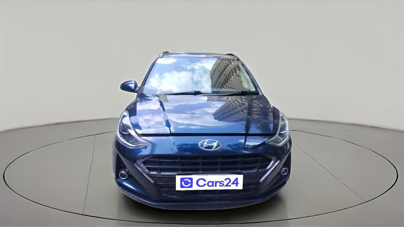 2019 Hyundai GRAND I10 NIOS SPORTZ AMT 1.2 KAPPA VTVT, Petrol, Automatic, 55,359 km, exterior