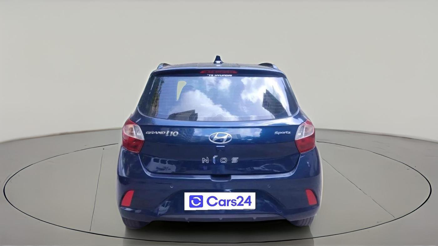 2019 Hyundai GRAND I10 NIOS SPORTZ AMT 1.2 KAPPA VTVT, Petrol, Automatic, 55,359 km, exterior