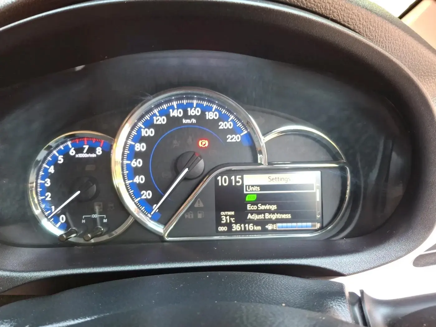 2018 Toyota YARIS VX MT, Petrol, Manual, 36,116 km, interior