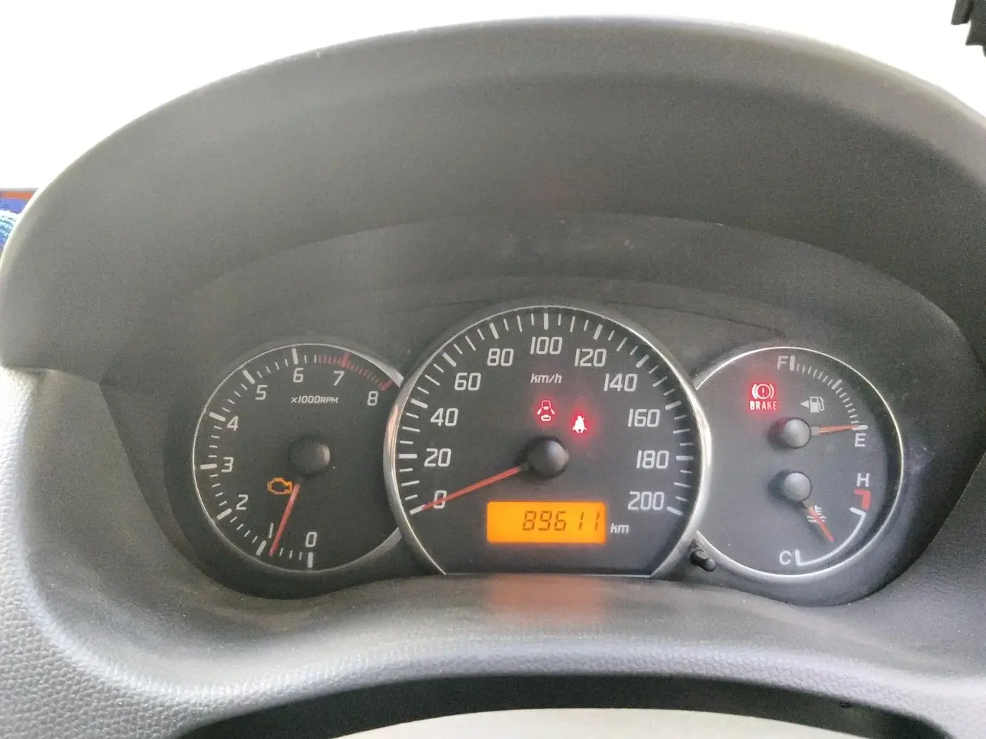 2009 Maruti Swift VXI 1.3, CNG, Manual, 89,611 km, interior