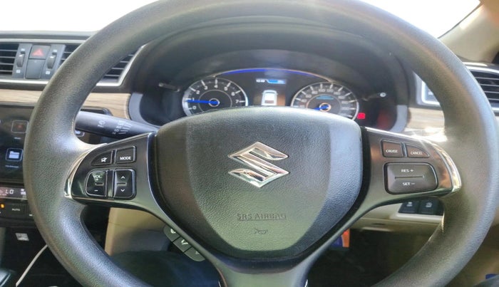 2018 Maruti Ciaz DELTA AT 1.5 SHVS PETROL, Petrol, Automatic, 56,959 km, interior