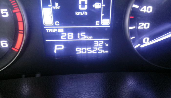 2015 Hyundai Creta SX PLUS AT 1.6 DIESEL, Diesel, Automatic, 90,525 km, interior