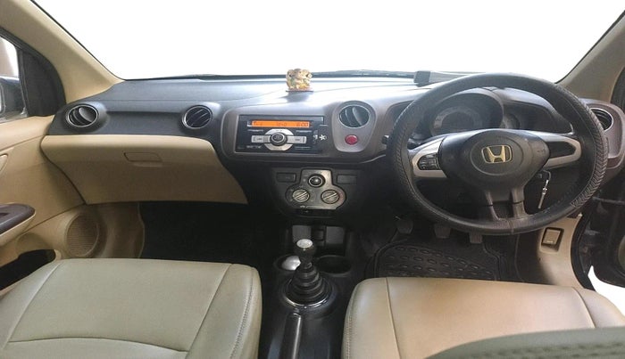 2012 Honda Brio S MT, Petrol, Manual, 1,15,185 km, interior