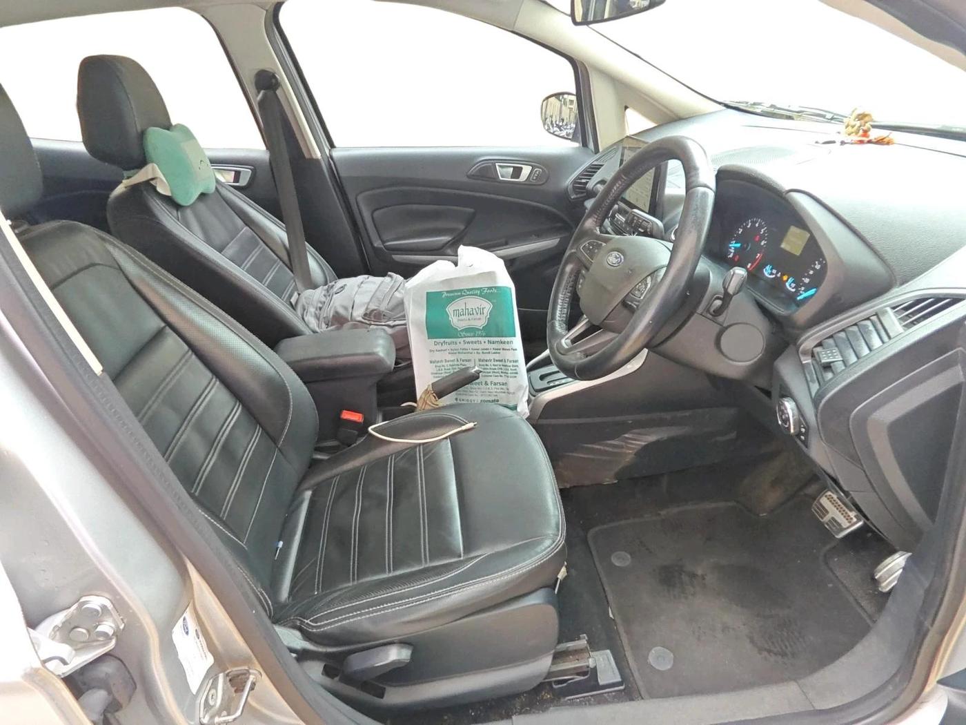 2018 Ford Ecosport TITANIUM + 1.5L PETROL AT, Petrol, Automatic, 59,951 km, interior