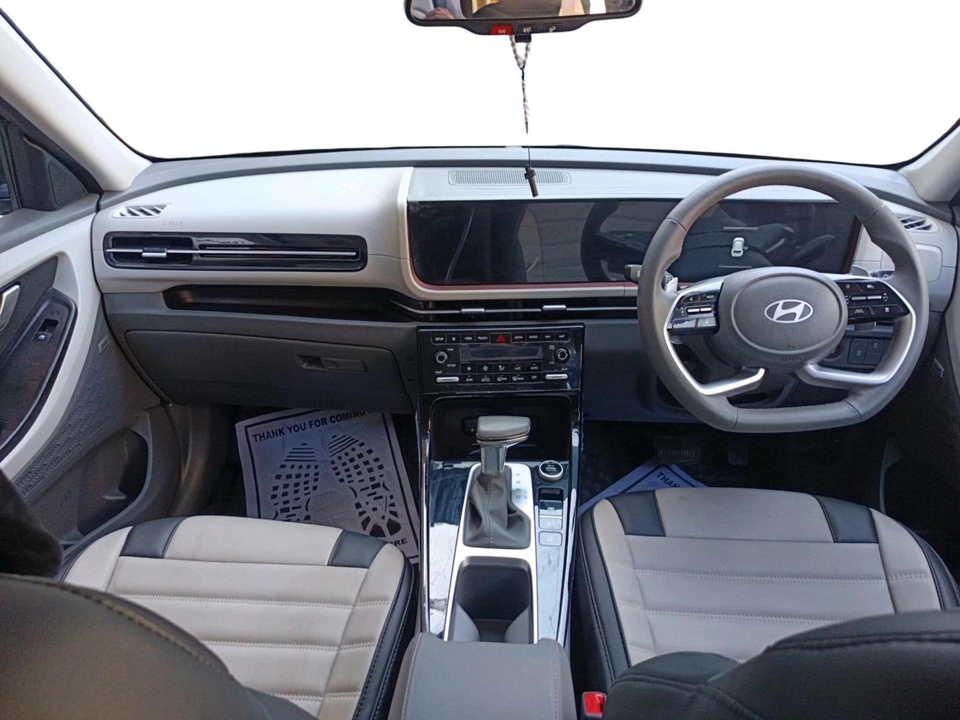 2024 Hyundai Creta SX TECH 1.5 PETROL iVT, Petrol, Automatic, 4,776 km, interior