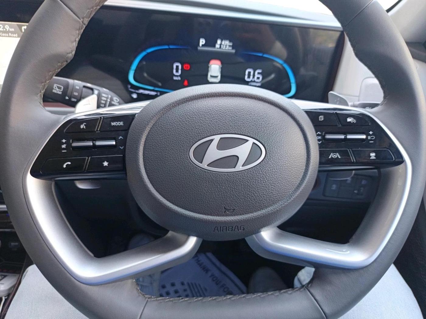 2024 Hyundai Creta SX TECH 1.5 PETROL iVT, Petrol, Automatic, 4,776 km, interior