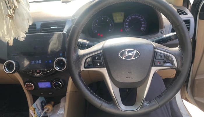 2012 Hyundai Verna FLUIDIC 1.6 CRDI SX OPT, Diesel, Manual, 1,84,687 km, interior