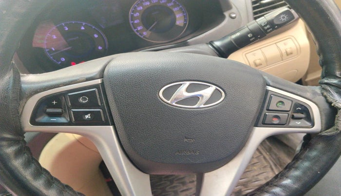 2012 Hyundai Verna FLUIDIC 1.6 CRDI SX AT, Diesel, Automatic, 99,769 km, interior