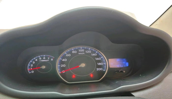 2011 Hyundai i10 SPORTZ 1.2 AT, CNG, Automatic, 1,17,787 km, interior