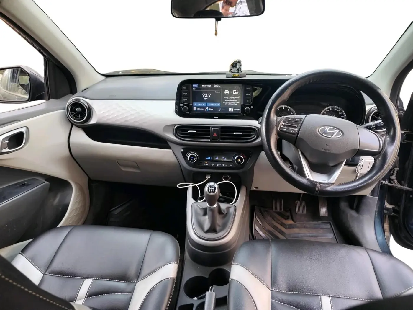 2021 Hyundai GRAND I10 NIOS SPORTZ 1.2 KAPPA VTVT CNG, CNG, Manual, 39,633 km, interior