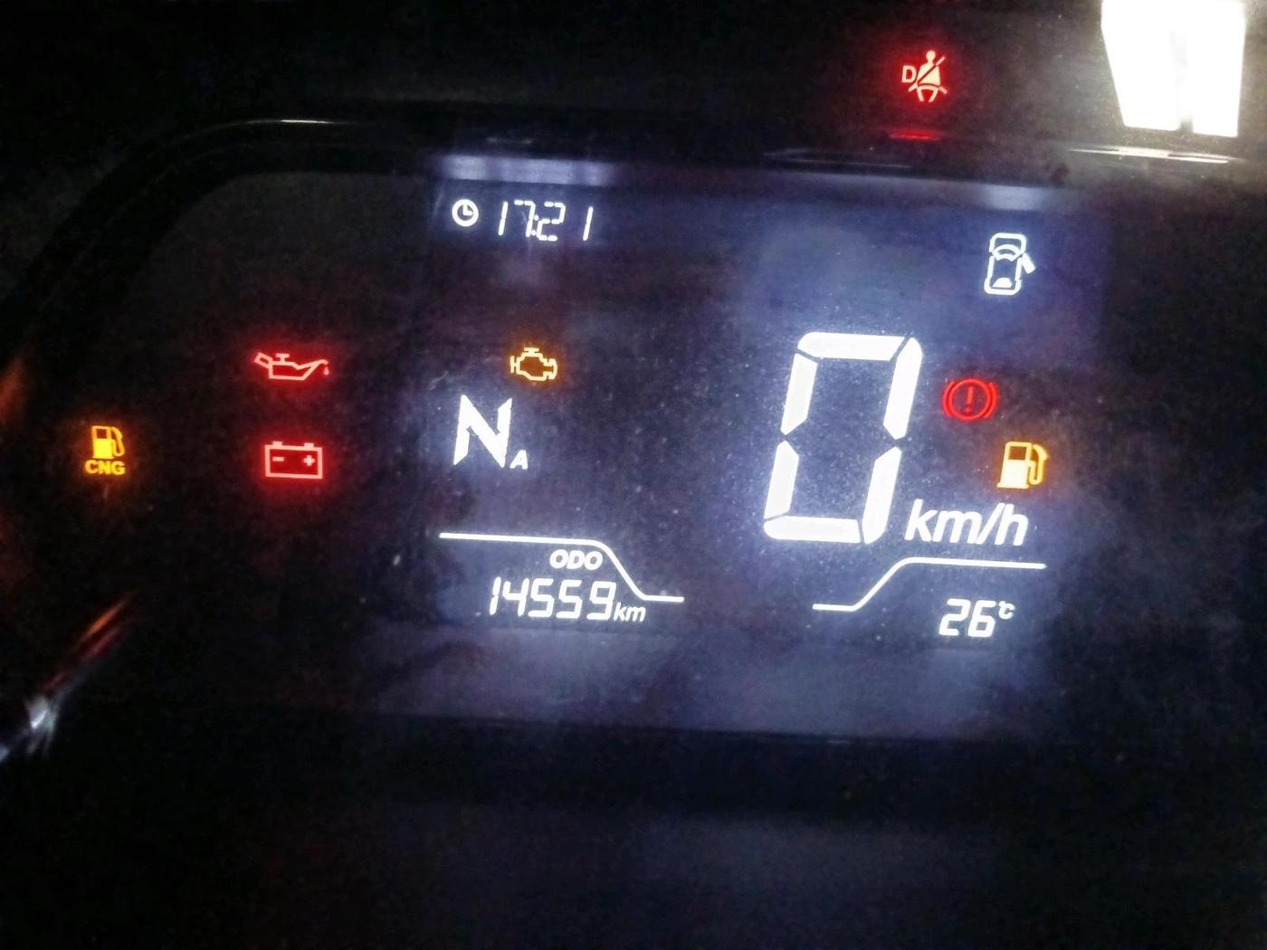 2025 Tata Tiago XTA CNG , CNG, Automatic, 14,559 km, interior