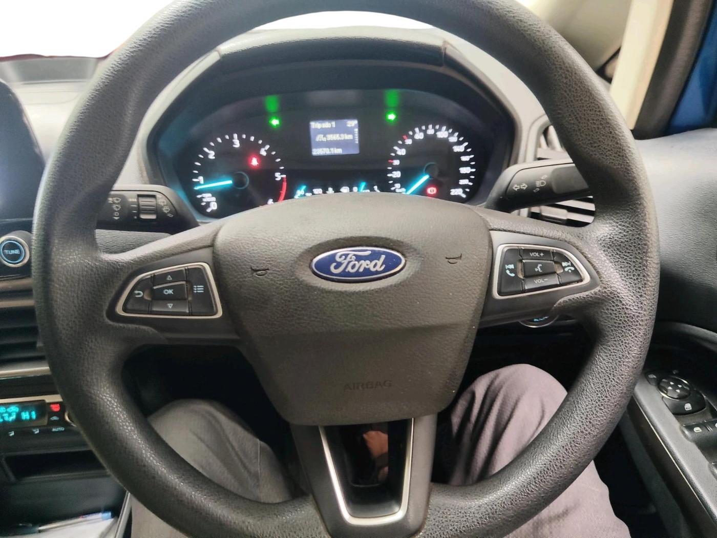 2018 Ford Ecosport TREND 1.5L DIESEL, Diesel, Manual, 23,570 km, interior