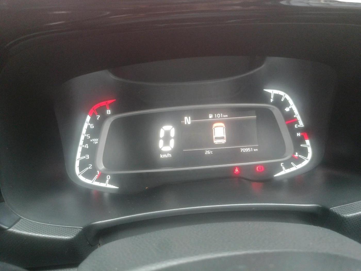 2021 KIA SONET GTX PLUS 1.0 IMT, Petrol, Manual, 70,951 km, interior