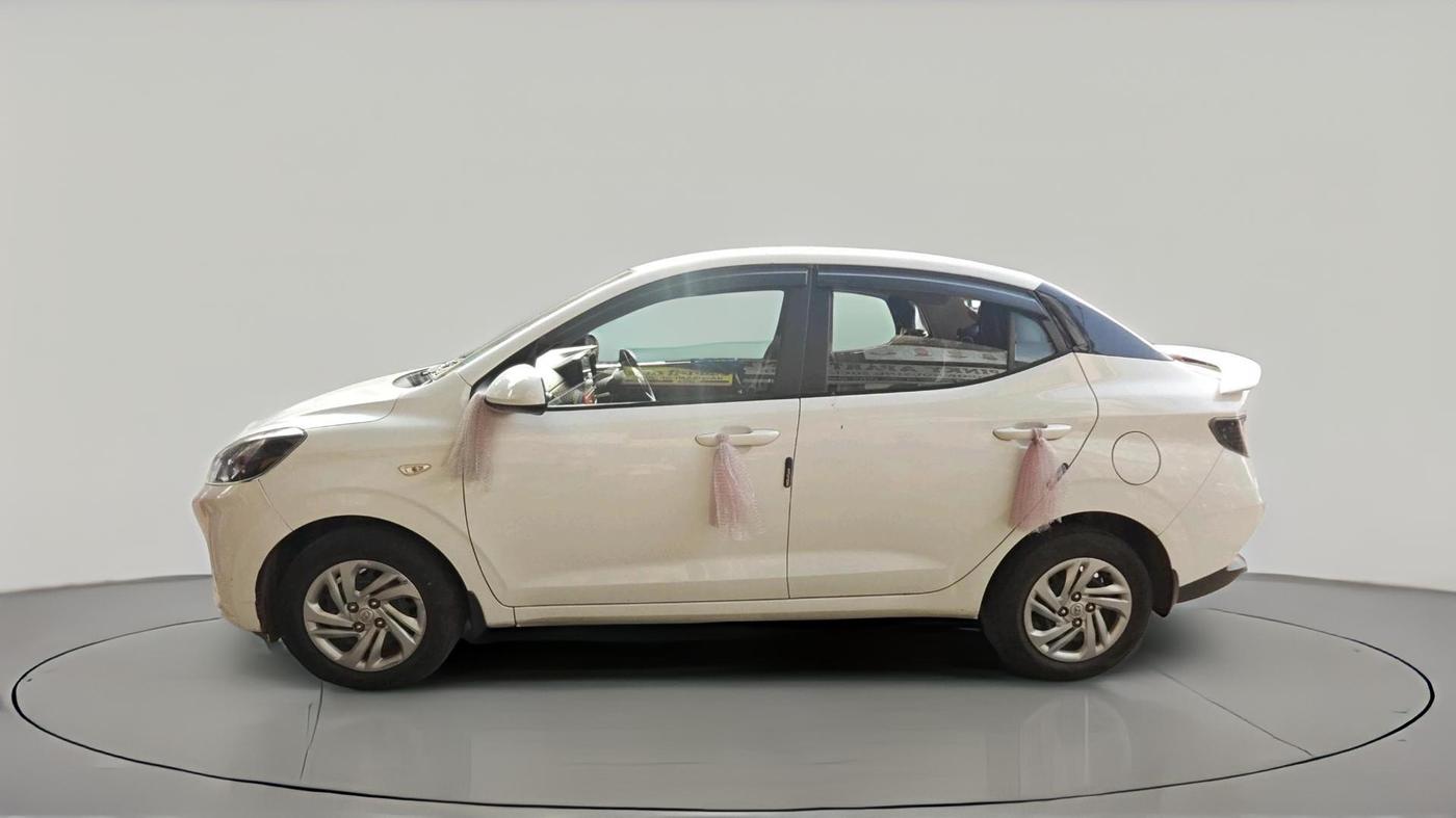 2021 Hyundai AURA S 1.2 CNG, CNG, Manual, 63,625 km, exterior