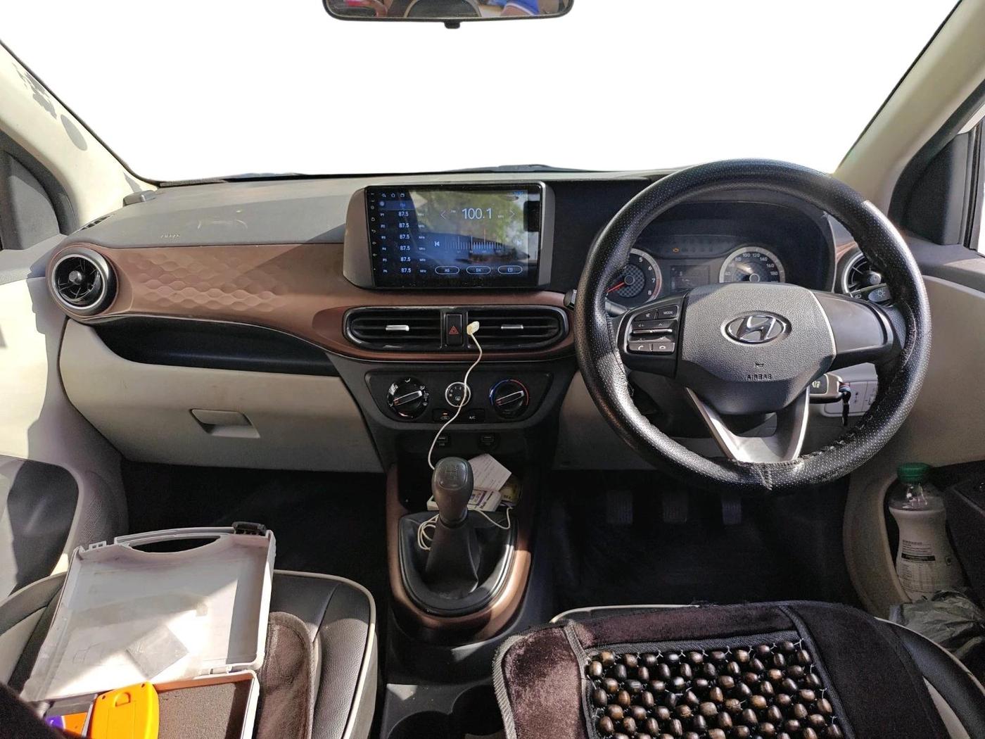 2021 Hyundai AURA S 1.2 CNG, CNG, Manual, 63,625 km, interior