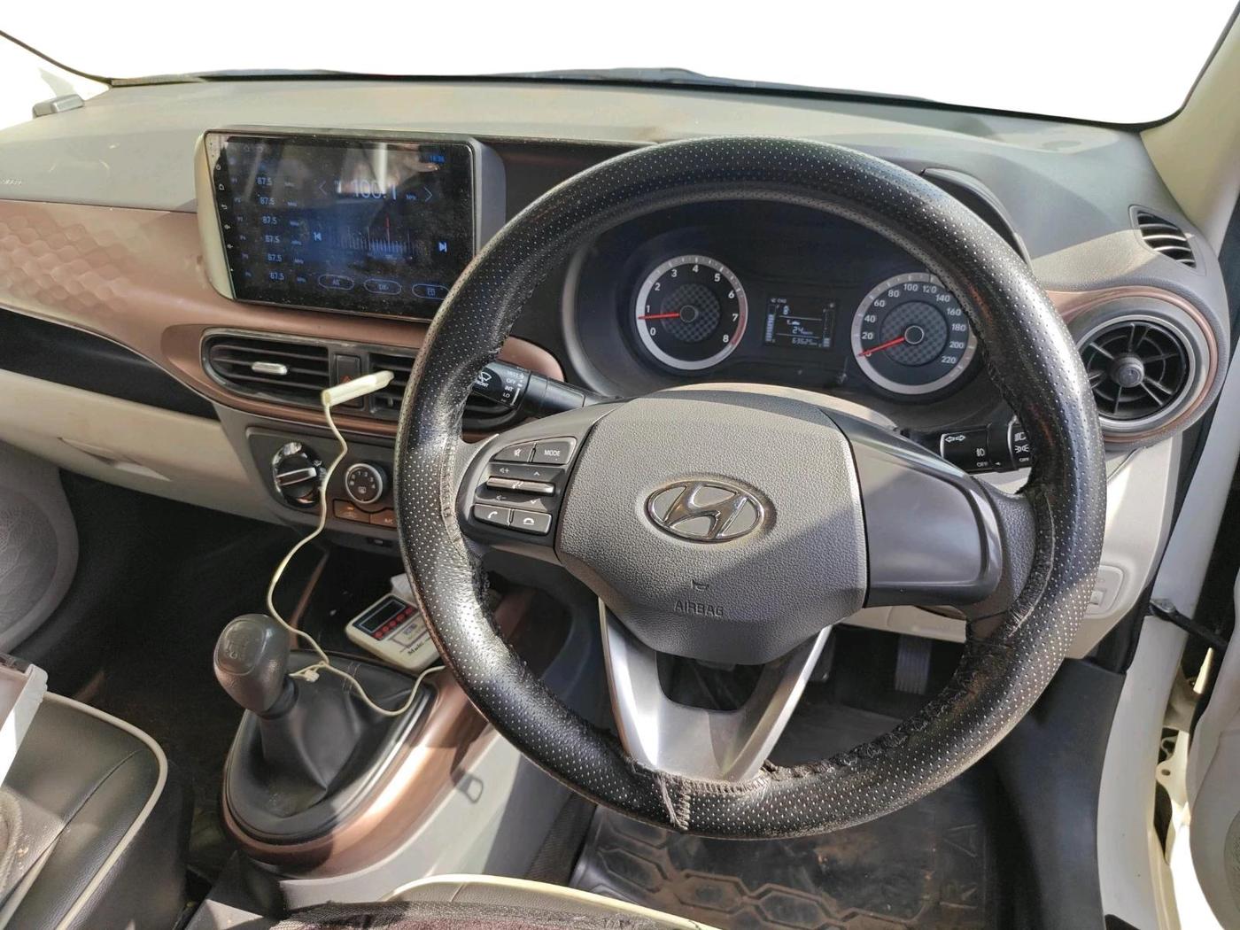 2021 Hyundai AURA S 1.2 CNG, CNG, Manual, 63,625 km, interior