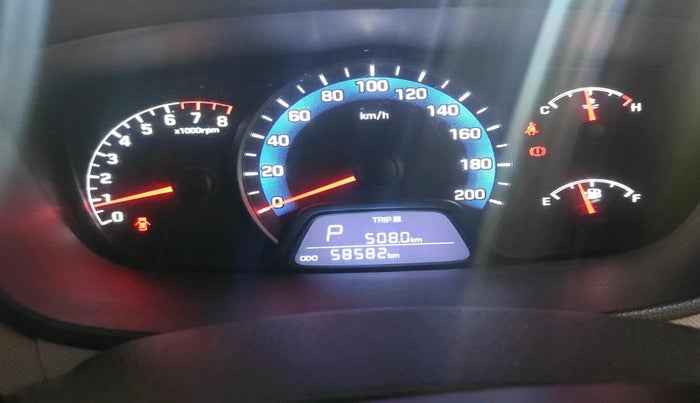 2014 Hyundai Xcent S AT 1.2 (O), Petrol, Automatic, 58,582 km, interior