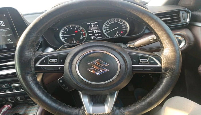 2023 Maruti Grand Vitara ALPHA SMART HYBRID AT, Petrol, Automatic, 45,395 km, interior