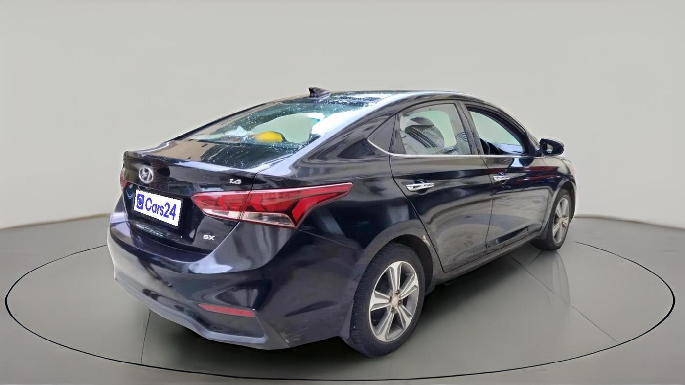2018 Hyundai Verna 1.6 VTVT SX (O) AT, Petrol, Automatic, 24,795 km, exterior