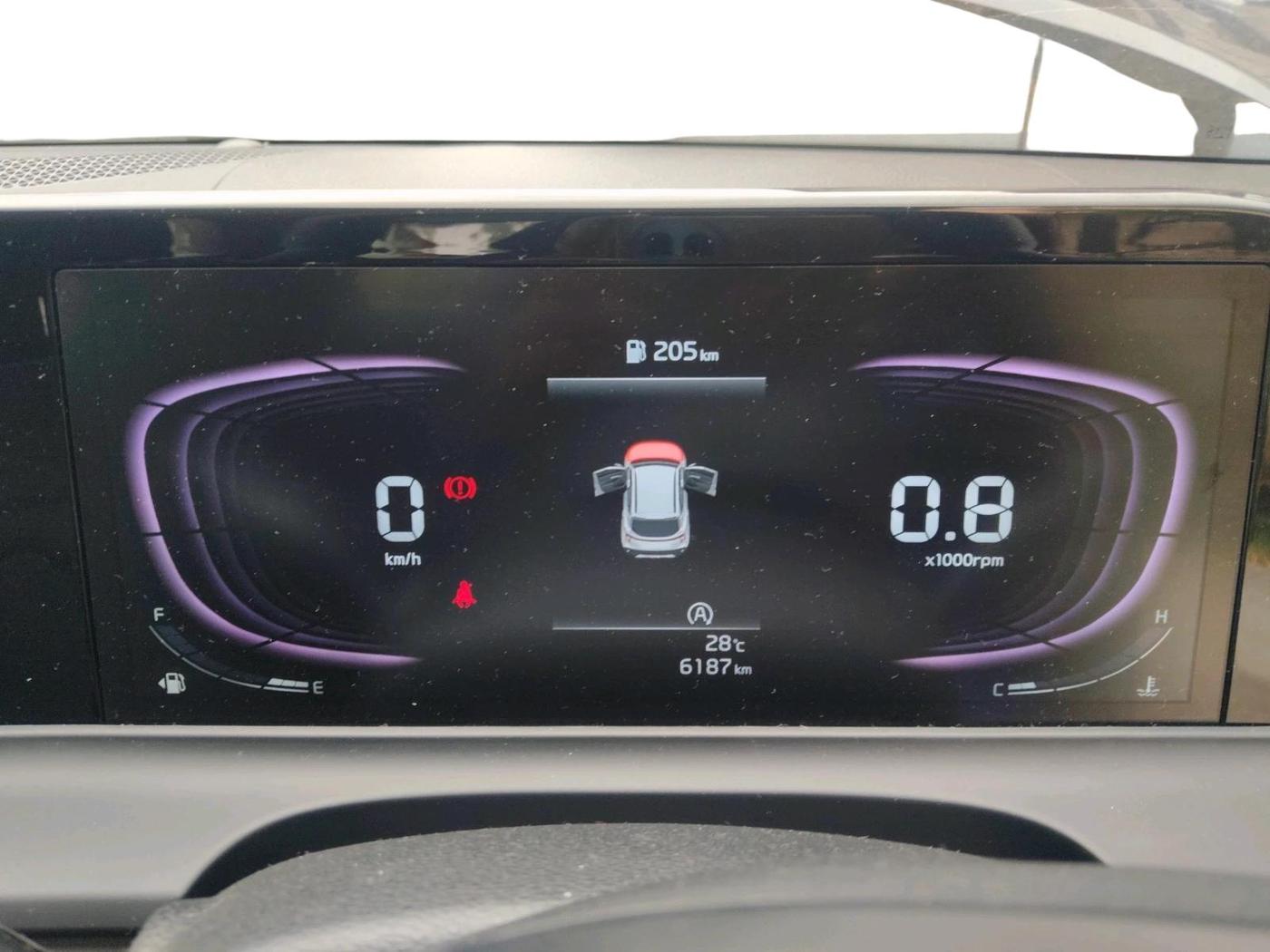 2025 KIA SELTOS HTK (O), Petrol, Manual, 6,187 km, interior