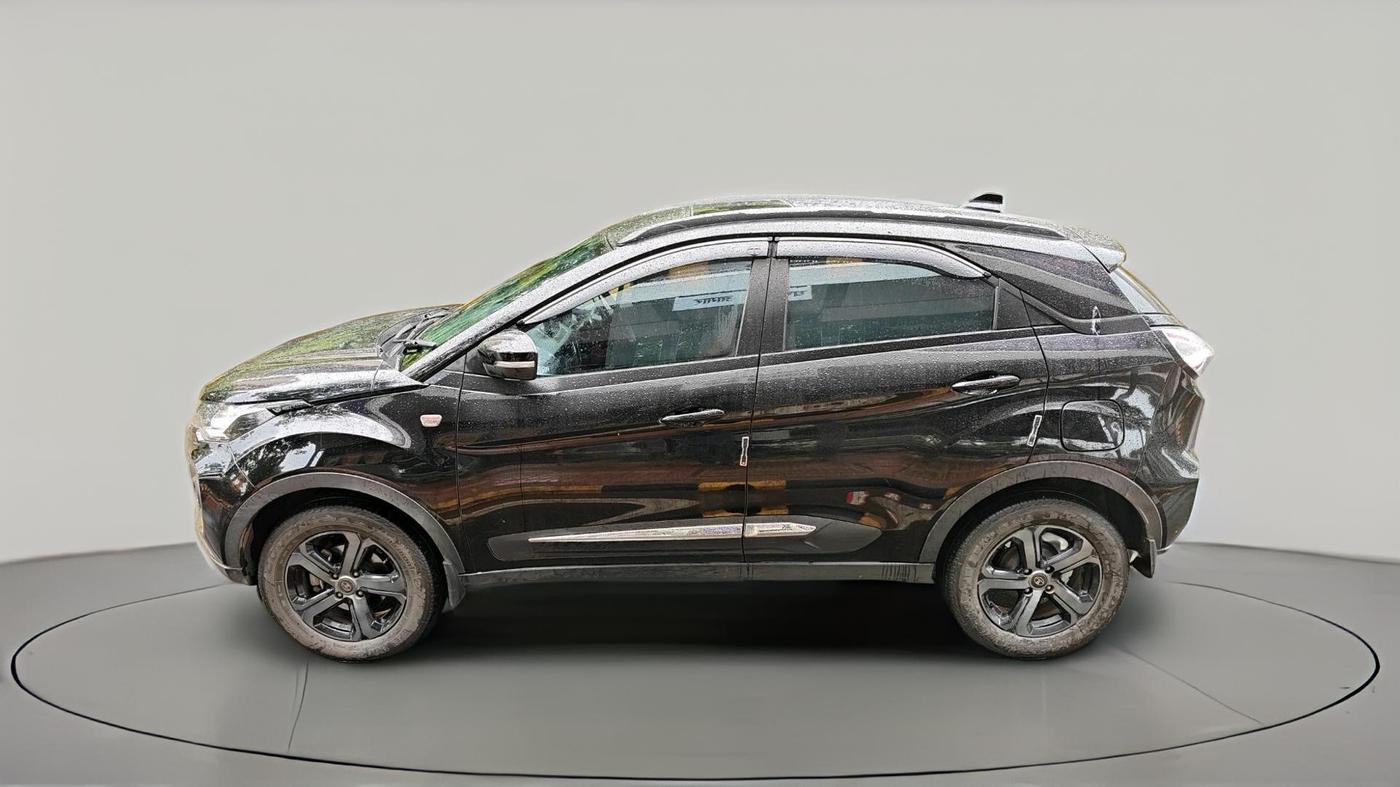 2023 Tata NEXON XZA PLUS LUX SUNROOF RED DARK PETROL, Petrol, Automatic, 74,244 km, exterior