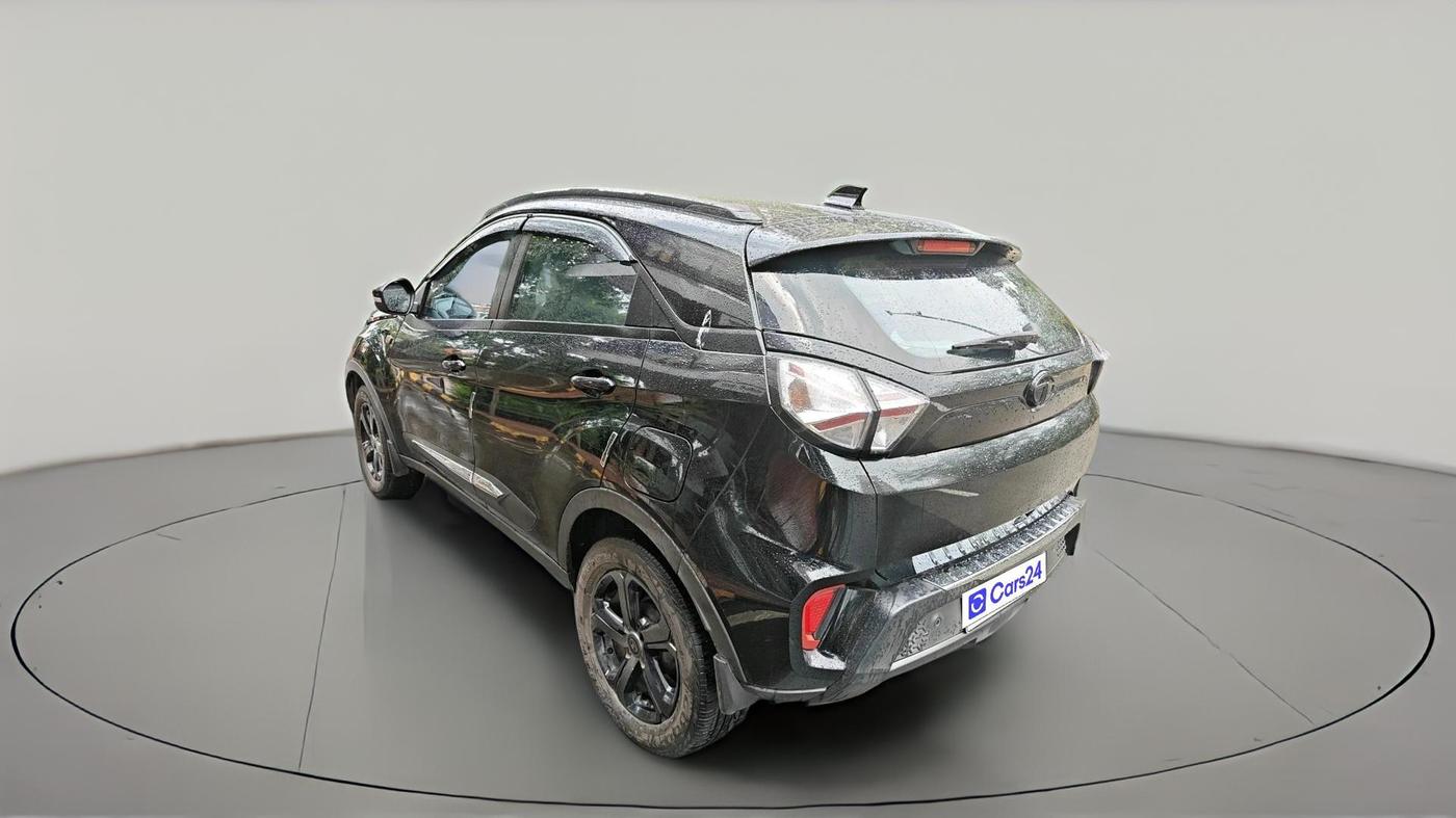 2023 Tata NEXON XZA PLUS LUX SUNROOF RED DARK PETROL, Petrol, Automatic, 74,244 km, exterior