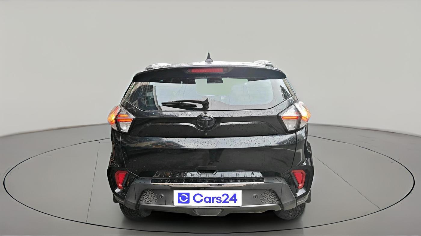 2023 Tata NEXON XZA PLUS LUX SUNROOF RED DARK PETROL, Petrol, Automatic, 74,244 km, exterior