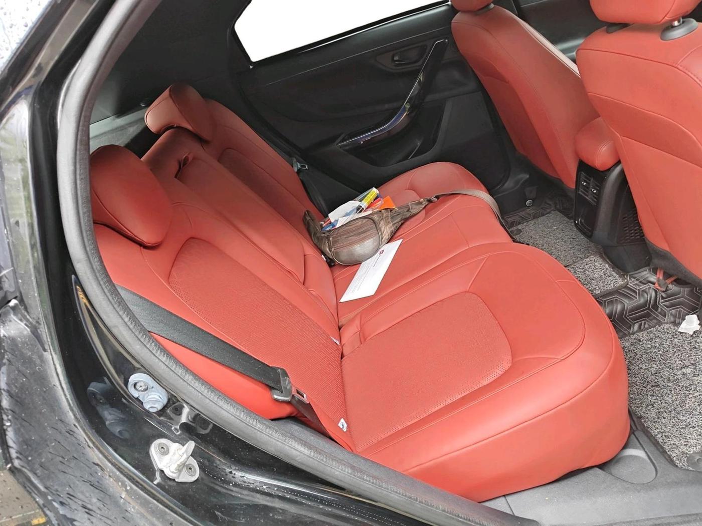 2023 Tata NEXON XZA PLUS LUX SUNROOF RED DARK PETROL, Petrol, Automatic, 74,244 km, interior