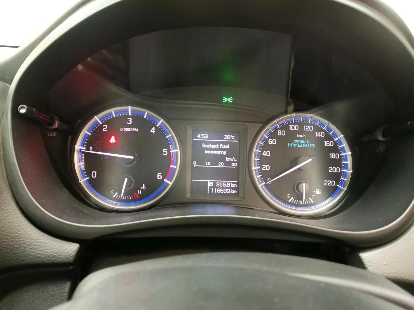 2018 Maruti S Cross ALPHA 1.3, Diesel, Manual, 1,18,699 km, interior