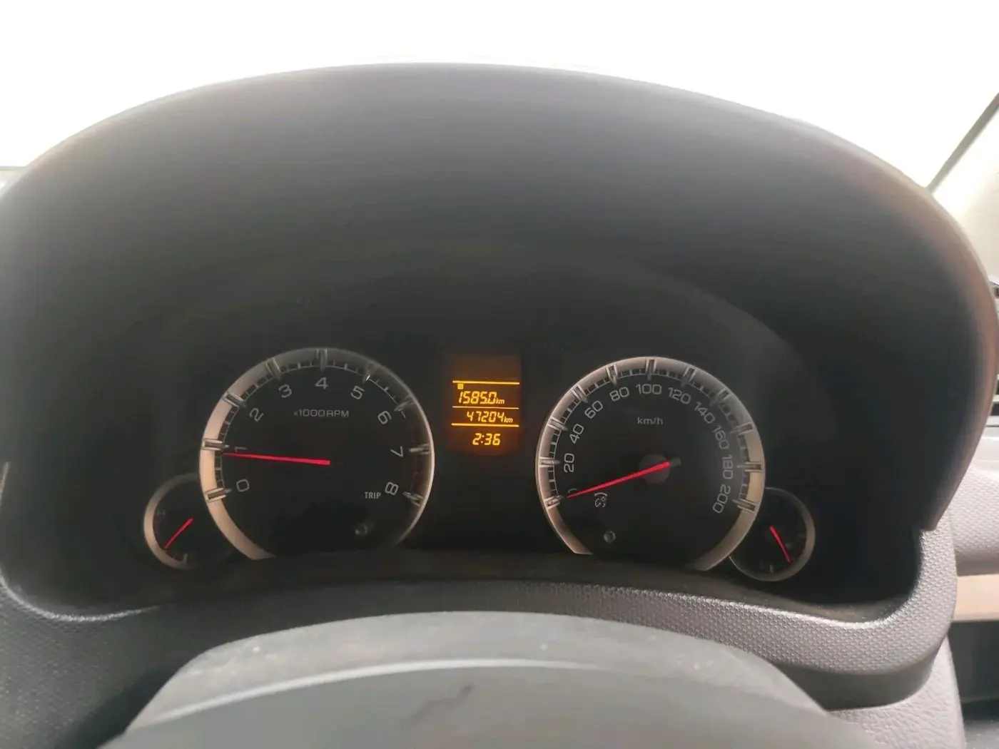 2013 Maruti Swift VXI, Petrol, Manual, 47,204 km, interior