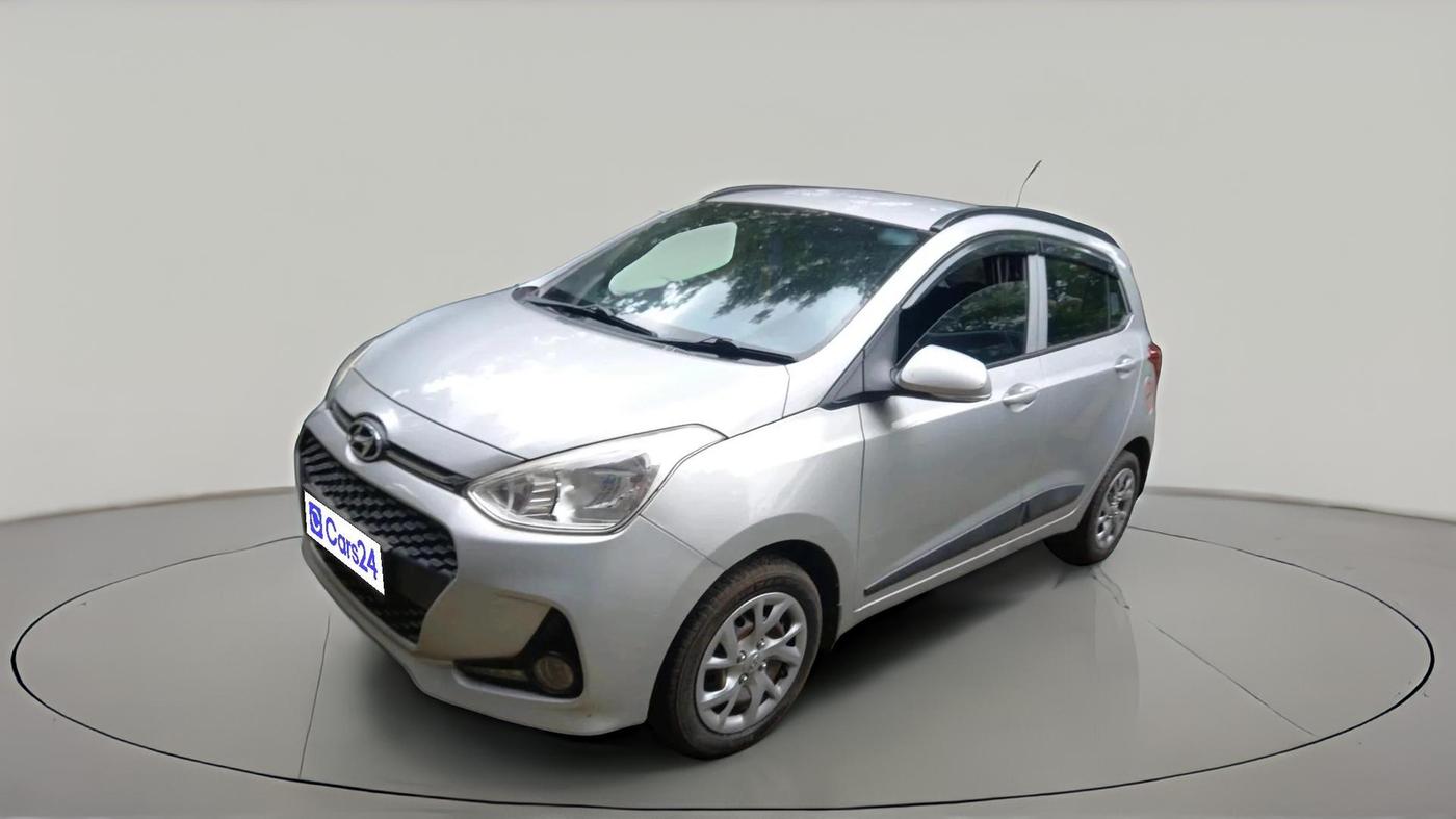 2017 Hyundai Grand i10 SPORTZ (O) 1.2 KAPPA VTVT, Petrol, Manual, 26,157 km, exterior