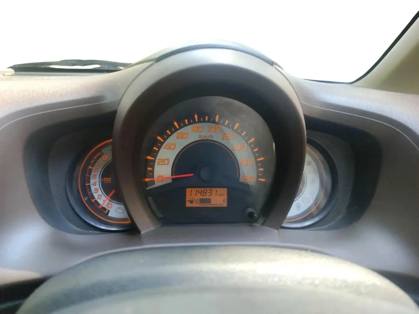 2012 Honda Brio S MT, Petrol, Manual, 1,14,831 km, interior