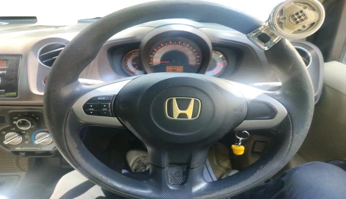 2012 Honda Brio S MT, Petrol, Manual, 1,14,831 km, interior