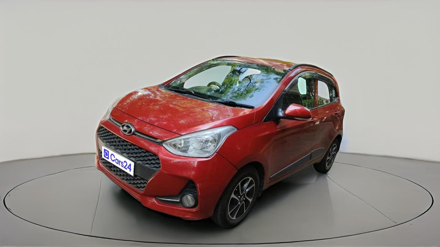 2018 Hyundai Grand i10 SPORTZ AT 1.2 KAPPA VTVT, CNG, Automatic, 35,500 km, exterior