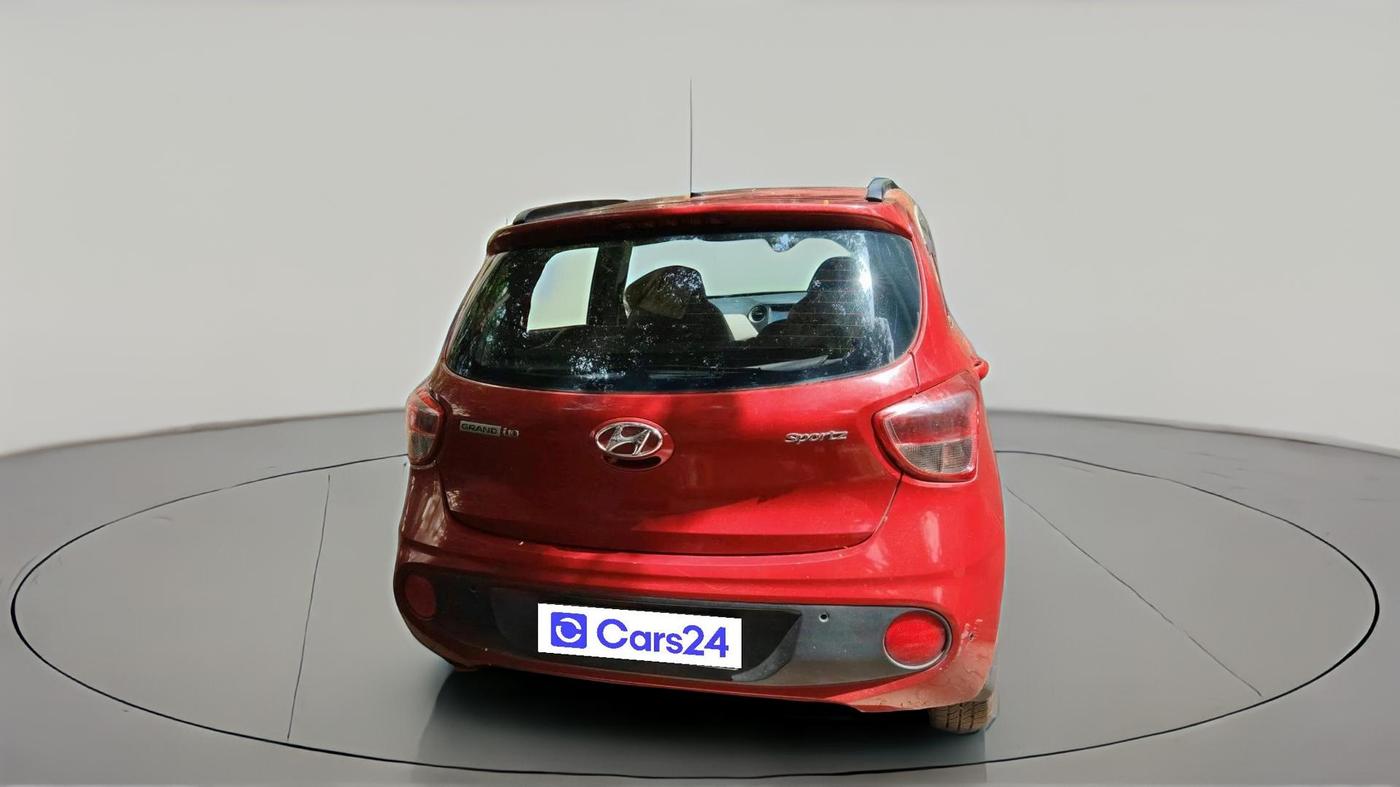 2018 Hyundai Grand i10 SPORTZ AT 1.2 KAPPA VTVT, CNG, Automatic, 35,500 km, exterior