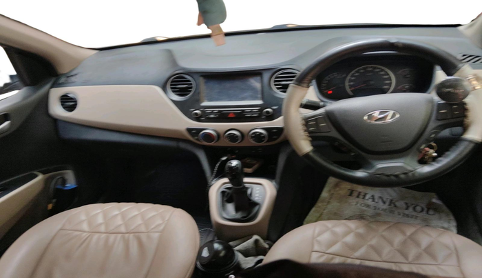 2018 Hyundai Grand i10 SPORTZ AT 1.2 KAPPA VTVT, CNG, Automatic, 33,966 km, interior