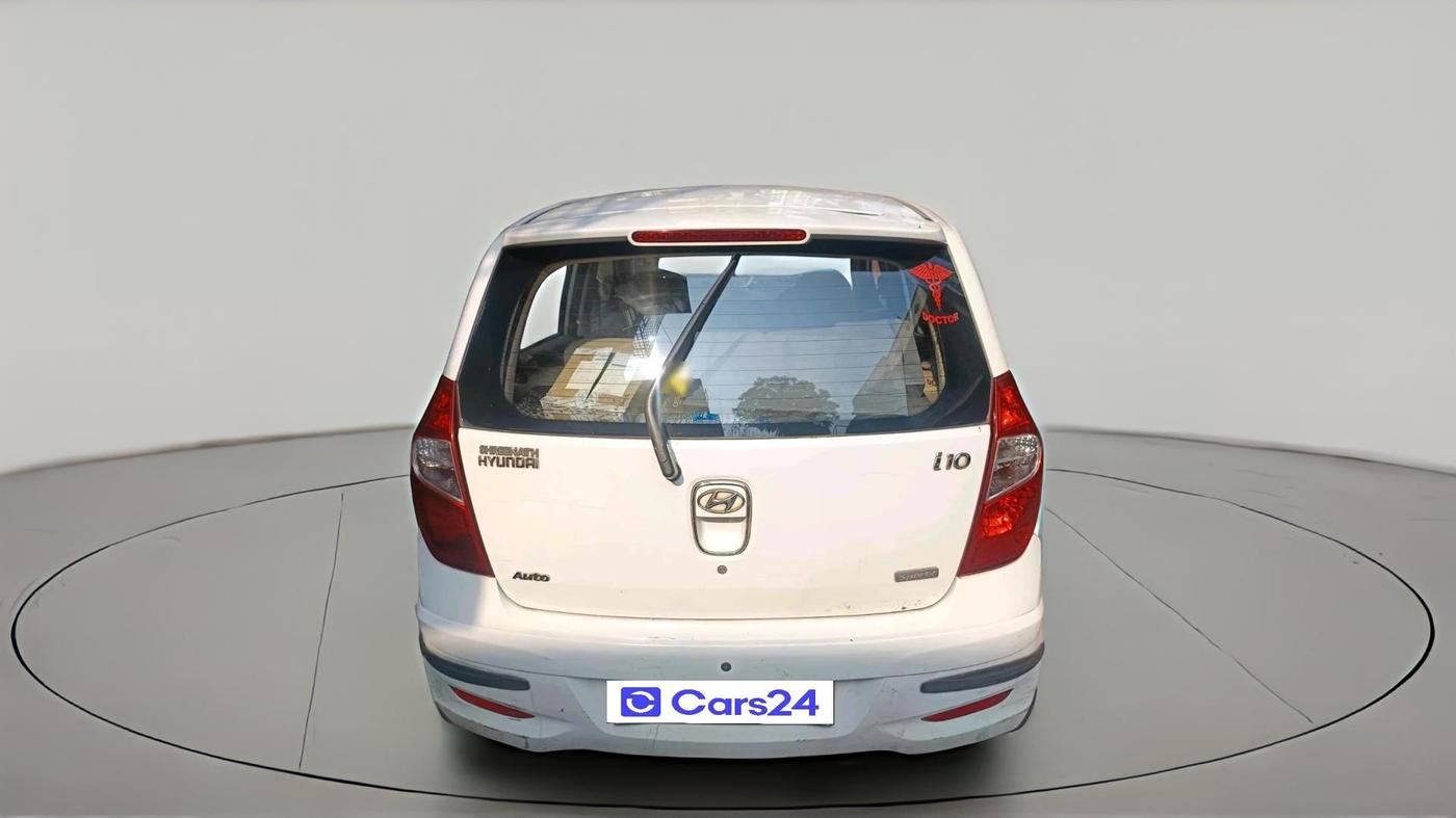 2012 Hyundai i10 SPORTZ 1.2 AT, CNG, Automatic, 77,720 km, exterior