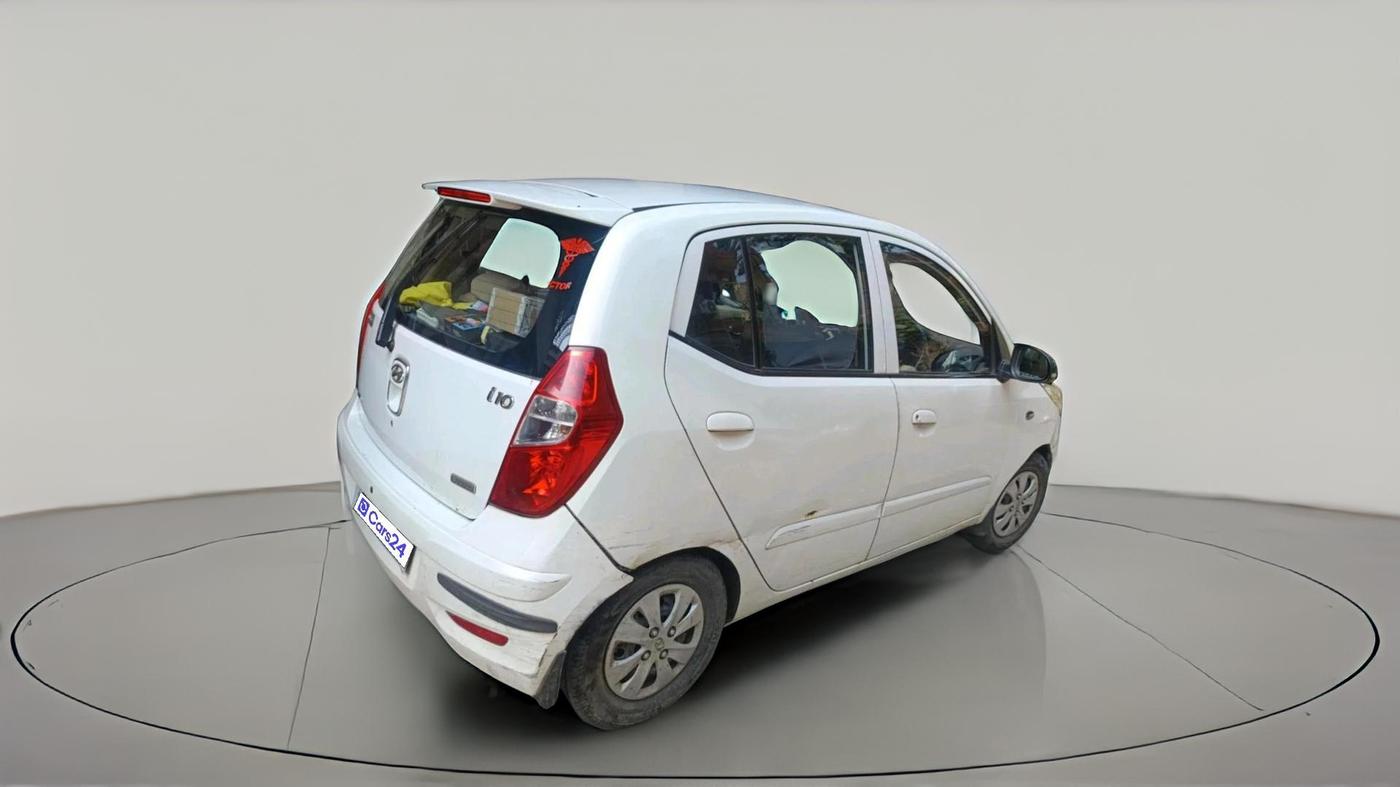 2012 Hyundai i10 SPORTZ 1.2 AT, CNG, Automatic, 77,720 km, exterior