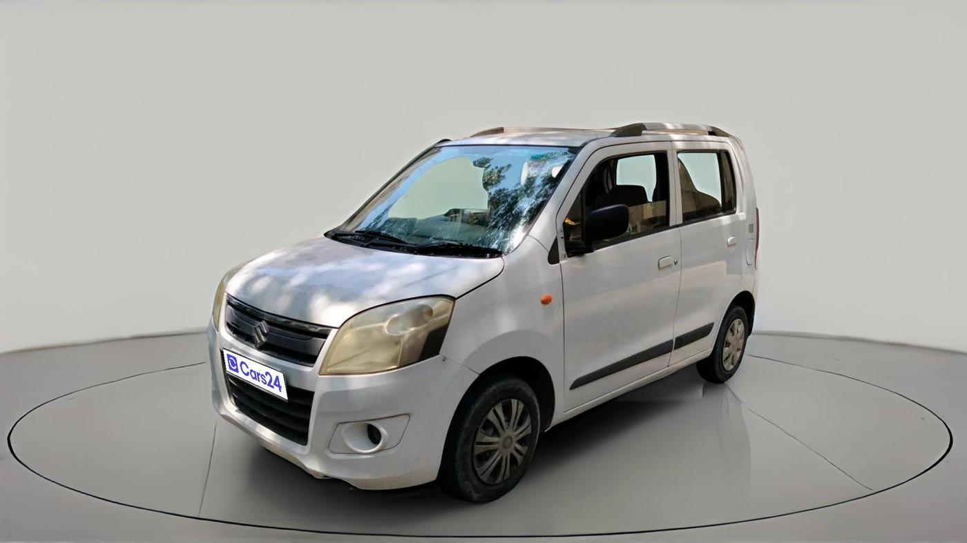 2013 Maruti Wagon R 1.0 LXI CNG, CNG, Manual, 62,525 km, exterior