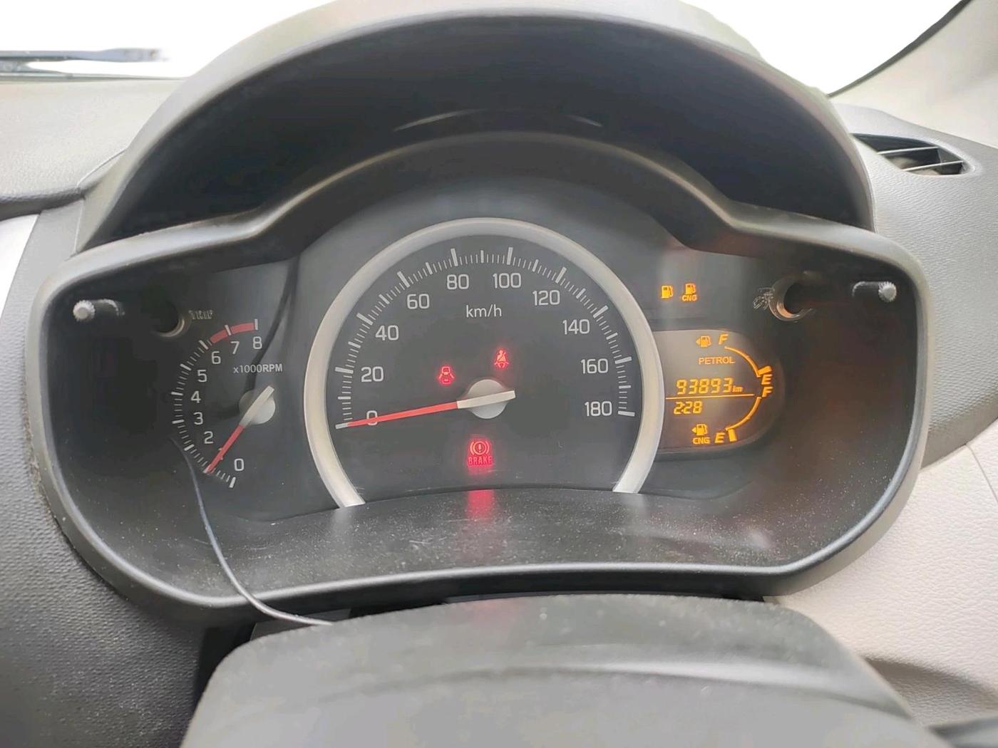 2018 Maruti Celerio VXI CNG, CNG, Manual, 93,893 km, interior
