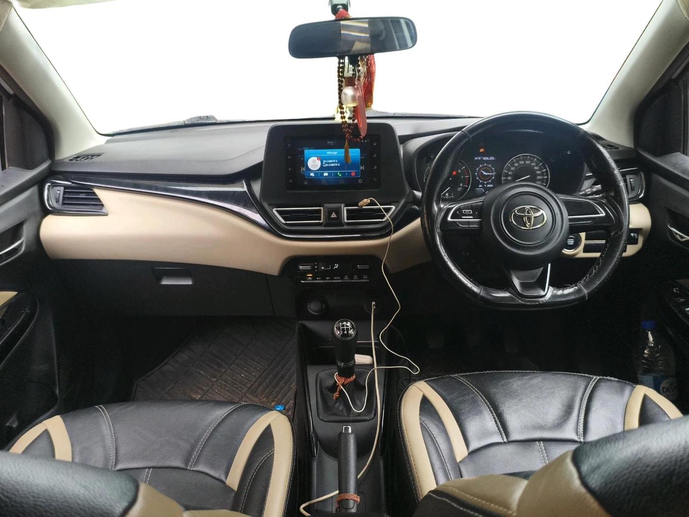 2022 Toyota Glanza G E-CNG, CNG, Manual, 46,835 km, interior
