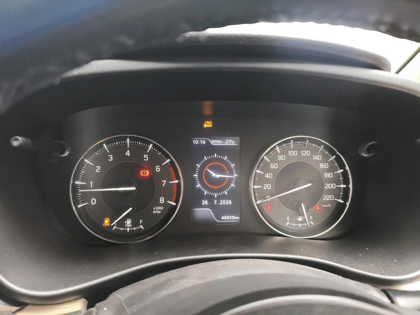 2022 Toyota Glanza G E-CNG, CNG, Manual, 46,835 km, interior