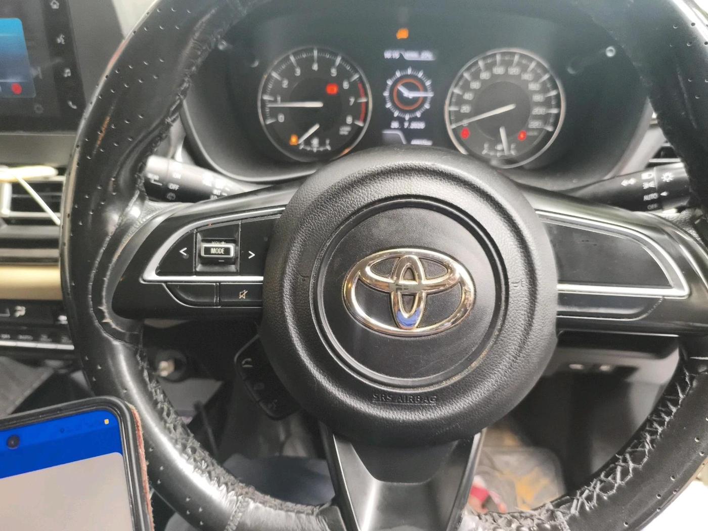 2022 Toyota Glanza G E-CNG, CNG, Manual, 46,835 km, interior