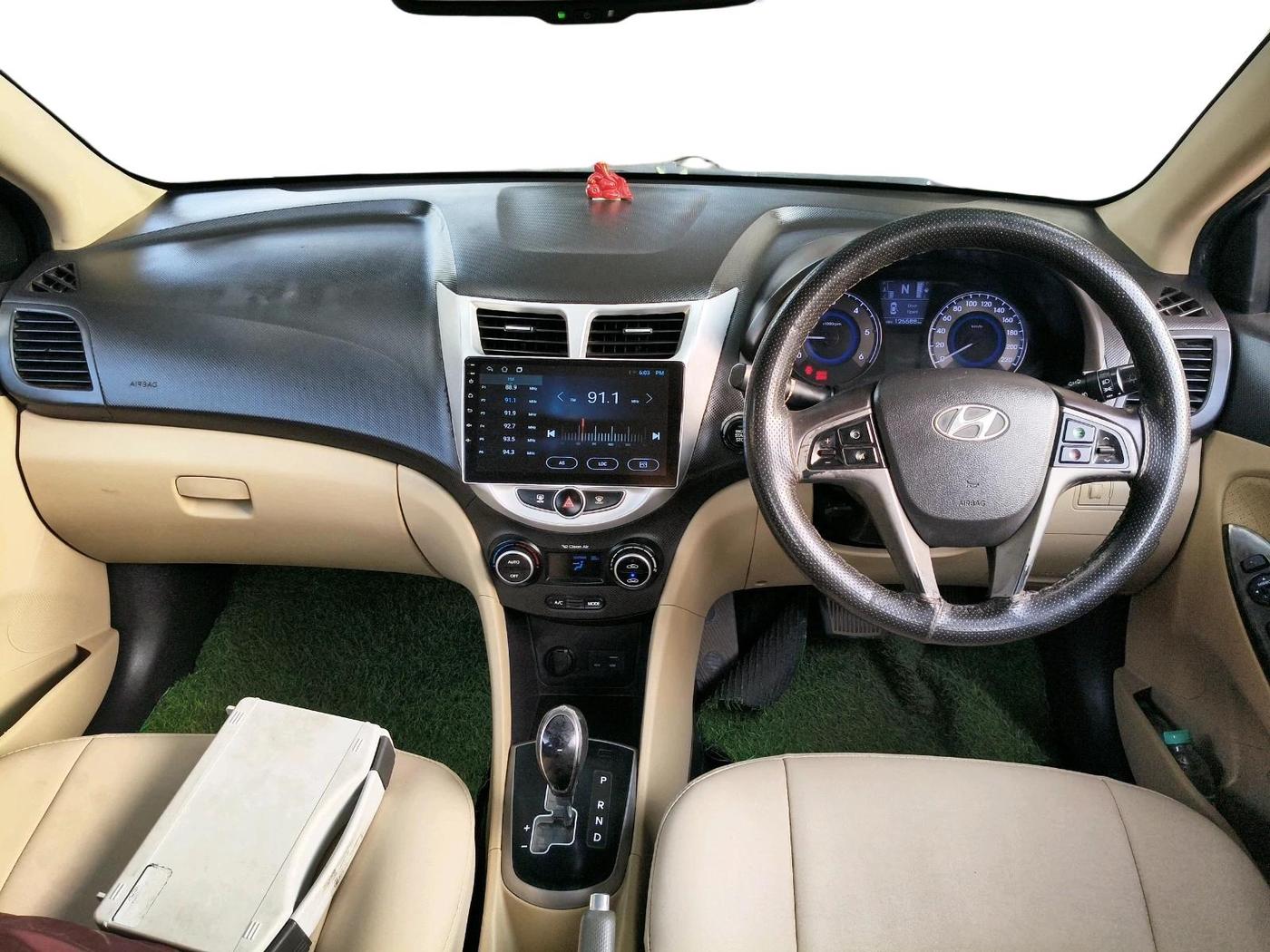 2016 Hyundai Verna 1.6 CRDI SX (O) AT, Diesel, Automatic, 1,25,588 km, interior
